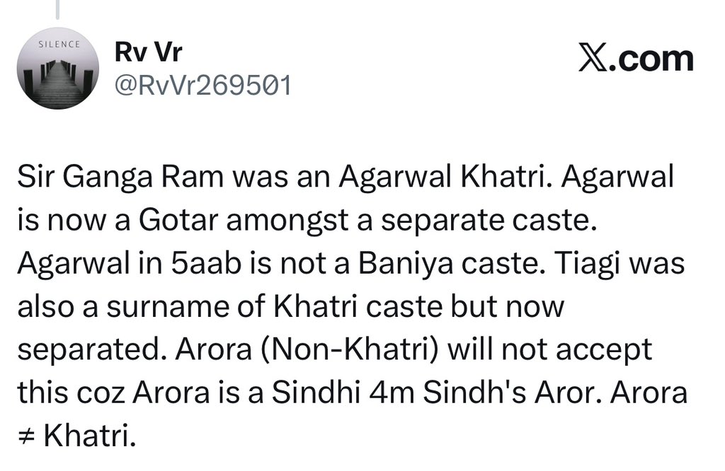 PorusSamrat's tweet photo. @vardhan_som Dont get stumpled
This chu t iya says agarwala r khatris
Tyagis r khatris😂😂😂😂😂
Everyday he says same thing that aroras r not khatris while out of virtual world no khatri has guts to say this in open
A upal guy in karnal tried to b oversmart he was thrown in jail fir 8 mnths https://t.co/QIq48RiRug
