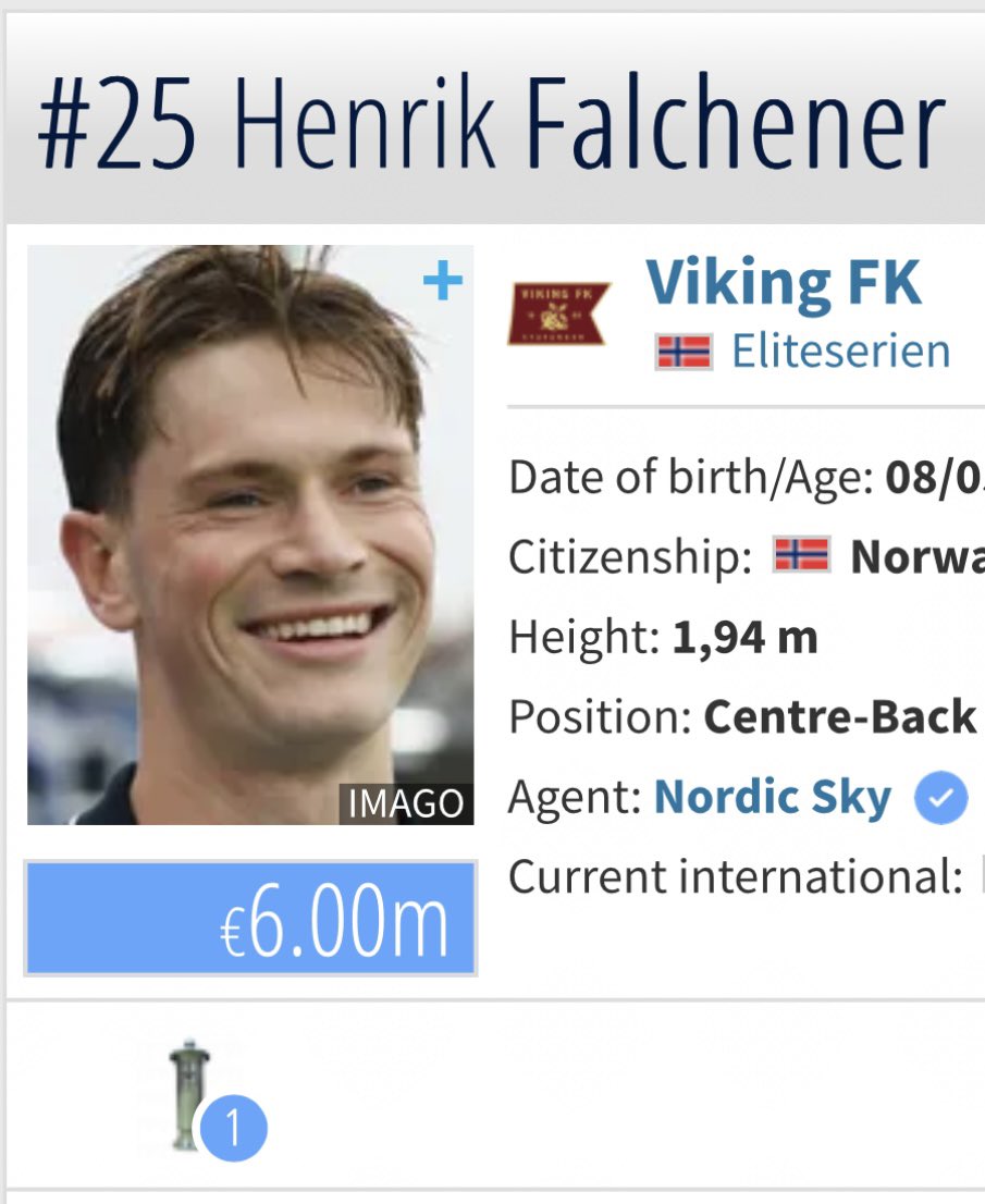 torbenn_1's tweet photo. @Dagi_7 All good bro. Vi køber ham for de 6m han er værd tho. Tak for det! https://t.co/7JvuOx5fhB