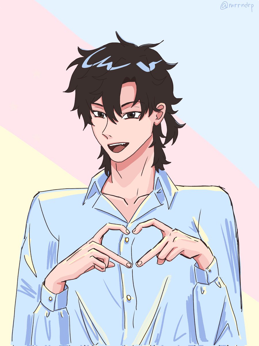 mrrndrp's tweet photo. thanks to kieran's return i finally pushed myself to draw, yay! https://t.co/3nXRRJPmio