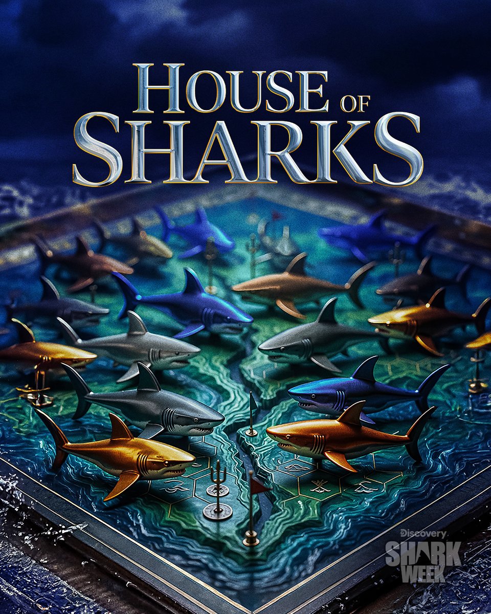discoveryplus's tweet photo. Shark Week continues! Stream Bull Shark Dinner Bell 🍽️ House of Sharks 👑 and Biggest Mako on Earth 🦈now on Discovery+ #sharkweek https://t.co/eR12bDmEra