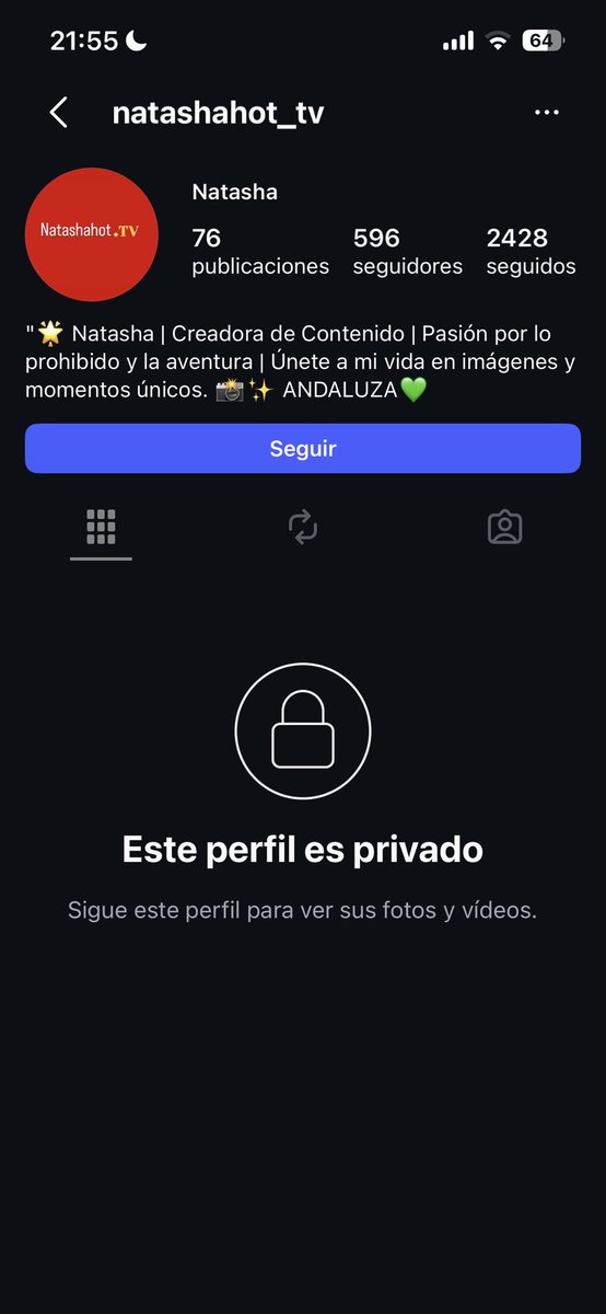 tuVozEspanola's tweet photo. INSTAGRAM DE LA MADRE ONLYFANERA DE UNA DE LAS AGRESORAS QUE ADEMÁS DEFIENDE

su nombre ni siquiera es Natasha, es LAURA. 

“pasión por lo prohibido”

se confirma que es ella además por el: ANDALUZA💚

se cree que le queda bien el perfil a la pedazo asquerosa,EDUCA A TU HIJA COÑO https://t.co/QM9zFddK0s