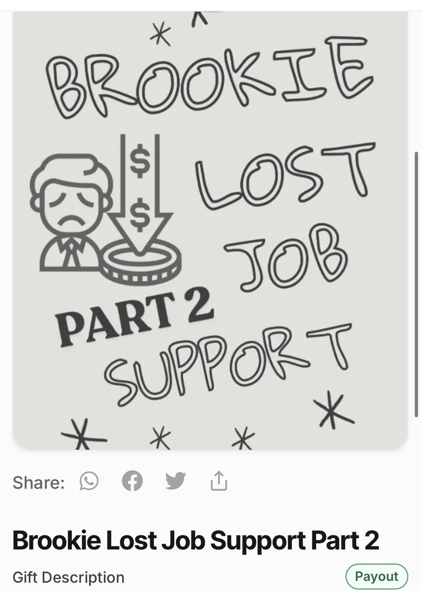 brookielove44's tweet photo. Hello my name is Brookie and I’m having a really bad day :( 

A throne gift or something would make me happier! And your support in a gift message 💜💜🙏🏽

Anything towards my job loss support goal would be great but any of these items would be AMAZING as well!! https://t.co/6wMGkJRWLB