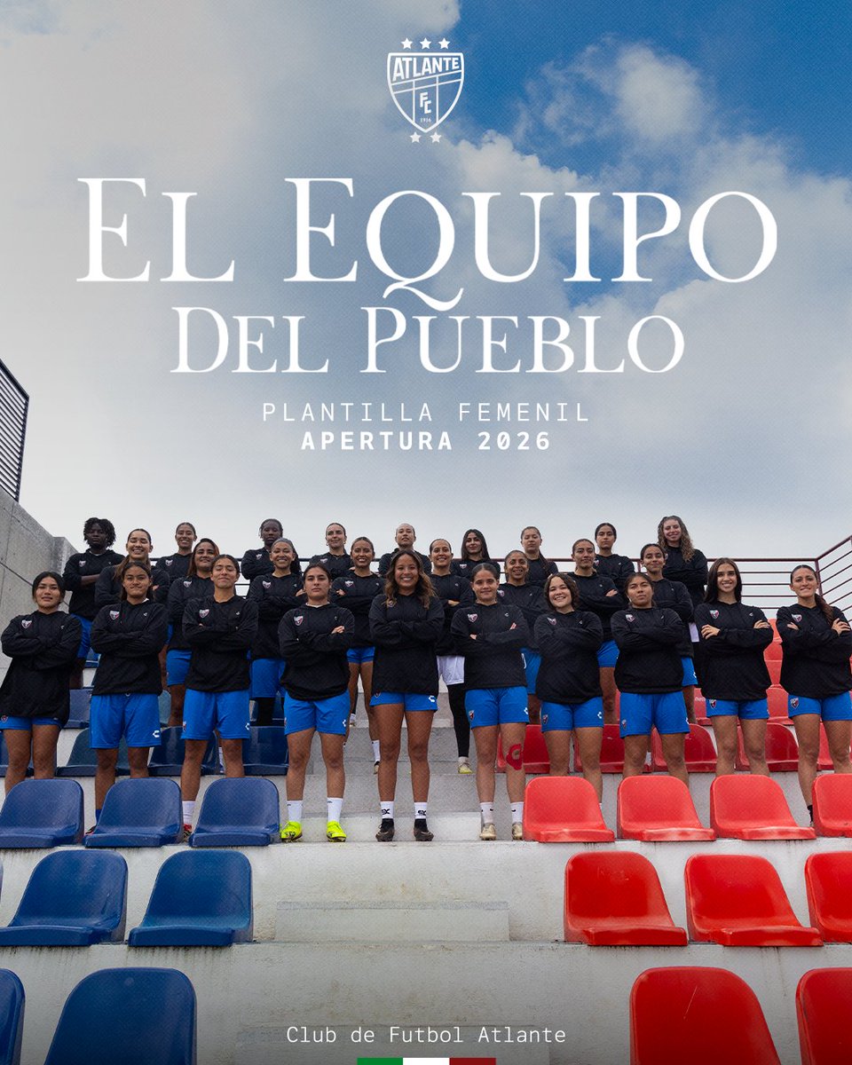 LigaBBVAFemenil's tweet photo. Les cuadre o no les cuadre. 🔥

✍🏼 La columna de @lmsauret sobre el nuevo capítulo que está por escribir el @atlantefem en la Liga Femenil BBVA. 

🔗 https://t.co/xAbOqWfN48 
📸: Atlante Femenil https://t.co/WWLS1vnjIt