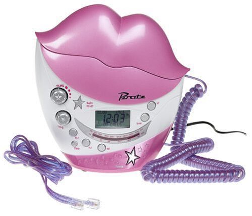thepinkernet's tweet photo. bratz electric funk kickin' am/fm clock-radio phone (2004) https://t.co/S2IAtU2Hk1