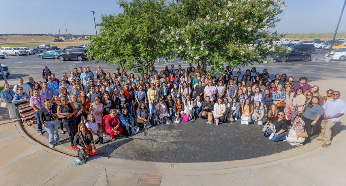 EctorCountyISD's tweet photo. Welcome to the fam new teachers! 🍎 It's been a great start to the day as we welcomed more than 100 new teachers to the ECISD family during New Teacher University!

Throughout the day, our newest educators learned about the resources, programs, and support available to help them succeed in the classroom. They also had the opportunity to connect with district leaders, meet fellow teachers, and begin building relationships that will last throughout the school year.

We're excited to have these outstanding educators join Team ECISD and can't wait to see the difference they'll make in the lives of our students. Welcome to the family!

#ECISD #BackToSchool