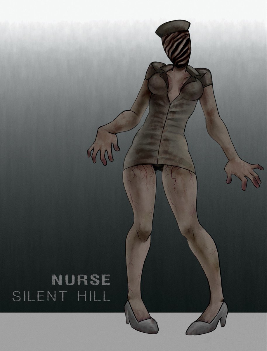 burger_d0's tweet photo. HALOOOO im Burger
just got into twitter,  here some of my old but favorite arts
#postaldude1997 #postal #silenthill #silenthill3 #cherylmason #silenthill2 #nurse https://t.co/hQboSZjSOl