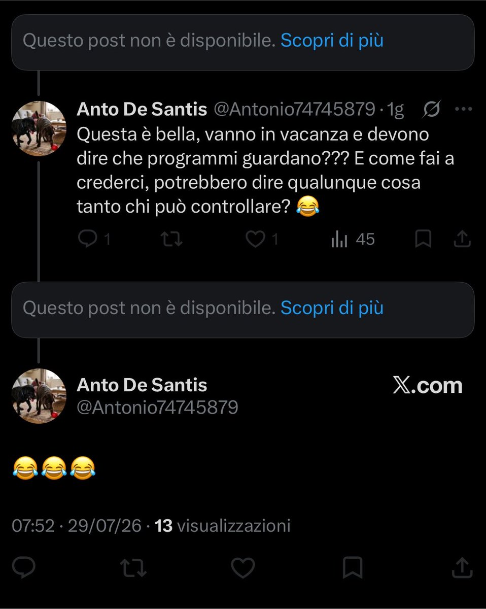 _Gossippiamo's tweet photo. finalmente dopo mesi è stato giustamente limitato disagiotroll

continuiamo a segnalare tutti i post così arriverà pure la chiusura per il bastard0 che augura solo cancr0 e m0rte #ascoltitv https://t.co/14URorFBV9