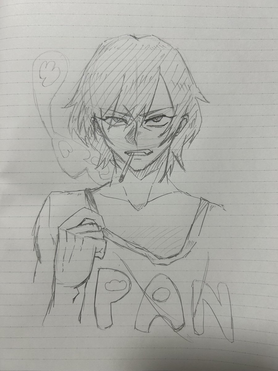 LaviSyake_8's tweet photo. 久方ぶりに絵を描いたよ https://t.co/6wKYbnU89t