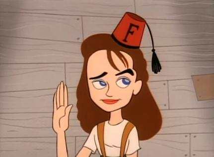 McKimsonfan's tweet photo. Para ser un estilo considerado "feo" o "asqueroso" las mujeres de Spumco eran bastante bonitas https://t.co/ZMsvfeE1fB