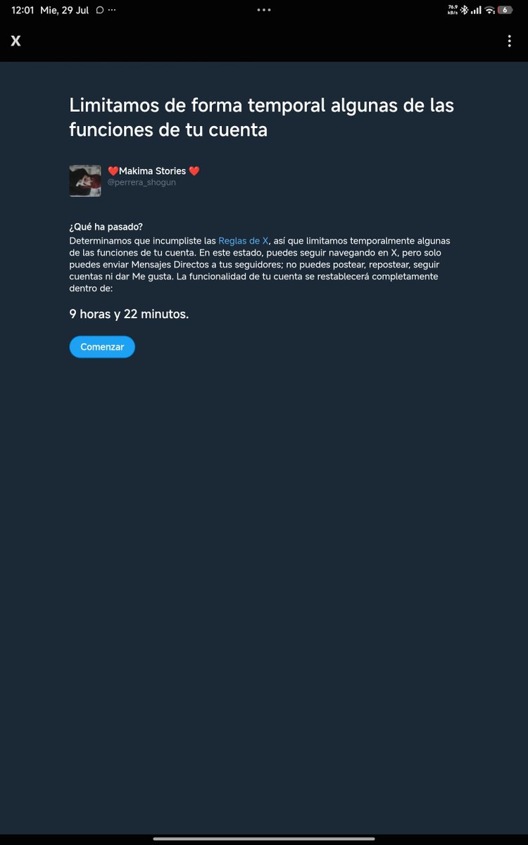 Dom_Monster69's tweet photo. Estoy bloqueada https://t.co/kuuOv4IBLt