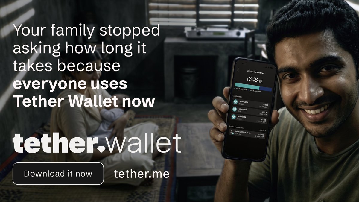 tether wallet tweet media