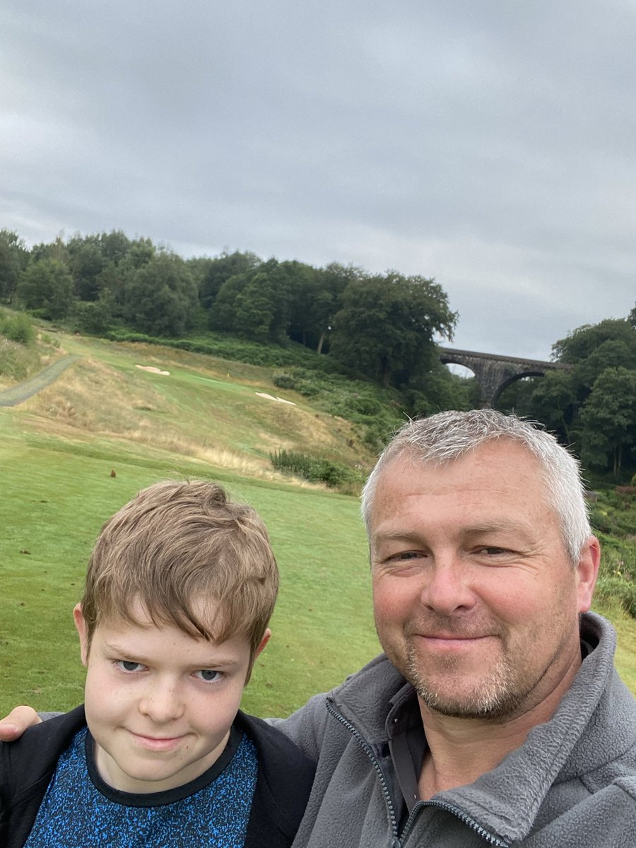 ChrisMHarding's tweet photo. Great working with Charlie this morning @PleasingtonGolf doing some data collection and restarting some robots https://t.co/TsUKcd1RH6