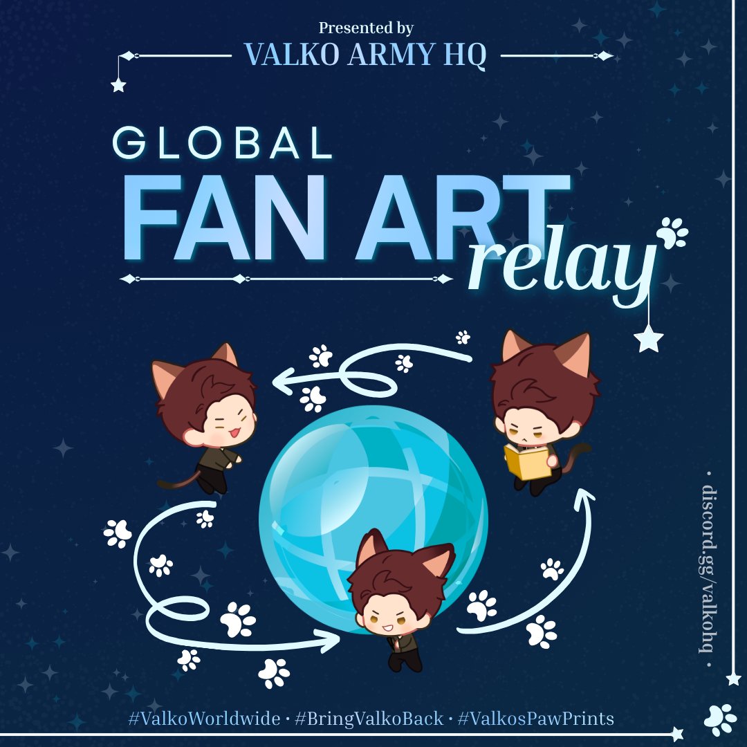 LenaInLinkon's tweet photo. ‼️REGARDING QIXI FAN ART RELAY EVENT‼️

We have contacted over 170 participants so CHECK  your DM's, E-Mails and Discord Friend Requests!! 

Some of you gave invalid tags. If you received nothing, DM me directly here. 

#ValkoWorldWide #BringValkoBack #ValkosPawPrints https://t.co/C4VZyjfAWD