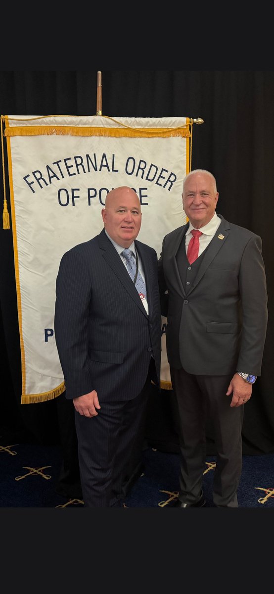eiserman27's tweet photo. Was humbled &amp; honored to be sworn in today as the @GLFOP National Trustee for @PA_FOP at our 49th Biennial Conference in Gettysburg. I look forward to representing all of our members and working with President @PYoes. Thank you to @FopLodge27 for your continued support. @HoytSki1 https://t.co/xeqiHwnSiN