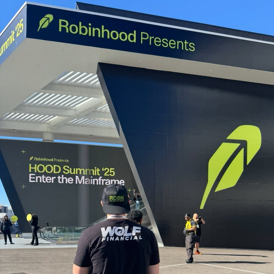 WOLF_Financial's tweet photo. ROBINHOOD $HOOD JUST REPORTED Q2 EARNINGS

- Revenue of $1.31B, up 32% YoY, a record
- Diluted EPS of $0.62, up 48% YoY
- Net income of $573M, up 48% YoY
- Adjusted EBITDA of $741M, up 35% YoY

Revenue breakdown:
- Transaction-based revenue: $776M, up 44% YoY
- Event contracts revenue: $156M, up over 10x YoY
- Options revenue: $342M, up 29% YoY
- Equities revenue: $129M, up 95% YoY
- Cryptocurrencies revenue: $100M, down 38% YoY
- Net interest revenue: $389M, up 9% YoY

Other Q2 metrics:
- Net Deposits: record $22B
- Robinhood Gold Subscribers: record 4.8M, up 39% YoY
- Funded Customers: 28.4M, up 7% YoY
- Total Platform Assets: $369B, up 32% YoY
- ARPU: $187, up 24% YoY
- Margin Book: record $21.6B, up 127% YoY
- Equity notional trading volume: record $956B, up 85% YoY
- Options contracts traded: record 774M, up 50% YoY
- Event contracts traded: record 13.6B, up over 10x YoY

Robinhood now has 13 business lines generating $100M+ in annualized revenue, including newly added Robinhood Legend and the Credit Card business (which crossed $100M annualized revenue with the Gold Card surpassing 1 million customers).

Trump Accounts officially launched July 4th and have already reached over 7 million sign-ups with nearly $1.5 billion deposited.

CEO Vlad Tenev: "Whether it's the Robinhood Chain, Robinhood Ventures, or Trump Accounts, our product velocity is focused on one goal: making everyone an owner."