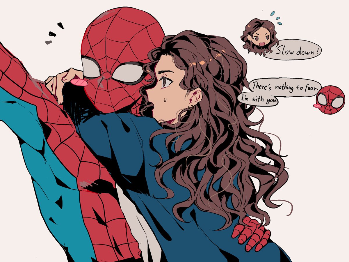 duanyuyu0201's tweet photo. #SpidermanBrandNewDay 
#PeterMj
能抱一下都偷着乐了 https://t.co/nybElyVjlz