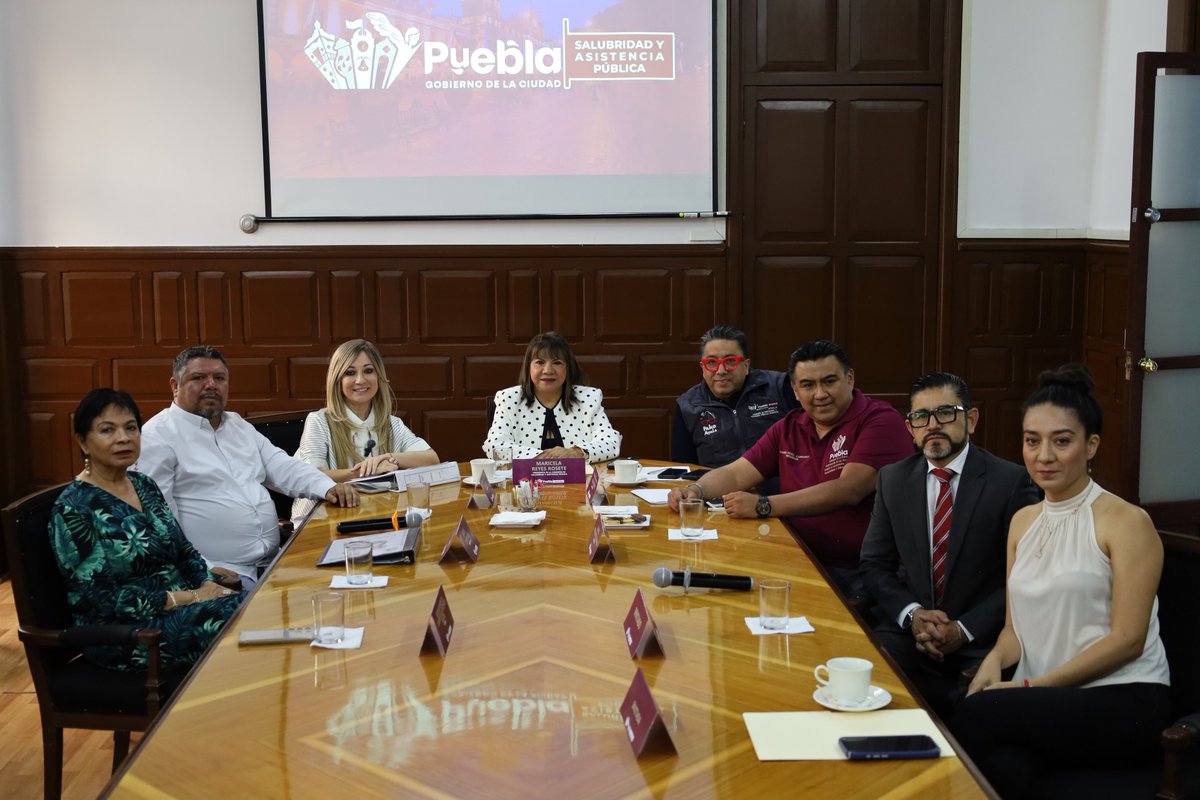 RegidoresPue's tweet photo. Con el objetivo de reforzar la vigilancia epidemiológica durante la temporada de lluvias, la Comisión de Salubridad y Asistencia Pública, presidida por @maricela_rosete, sostuvo una reunión de trabajo con la Delegación Distrital de Salud 13. https://t.co/YF2BgXQOPm