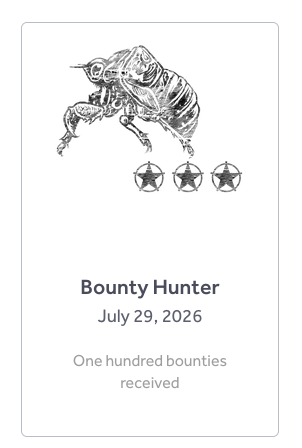 mo7meadwael's tweet photo. One hundred bounties received :) https://t.co/GvRZh07H8C