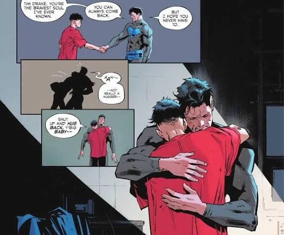 joyso6cm's tweet photo. What’s going on in the batfamily 
Damian- lost his medical internship magically, his character development reverted, him and his father on bad terms again, can’t go to college
Dick- everything that could go wrong happened 
Tim- retired 
Jason- we can’t find out https://t.co/wVEu0cnI6p