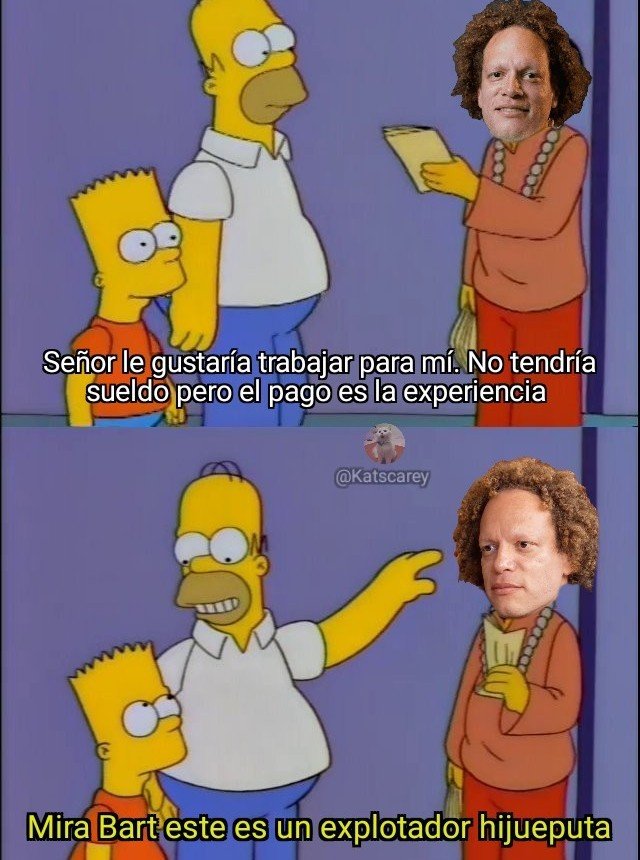 KatsCarey's tweet photo. Cuando te ofrecen trabajo pero es Andrés Bilbao. 🤣 https://t.co/GvJH0BQSVS