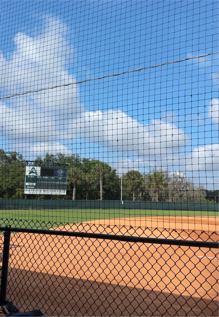 madisiders18's tweet photo. Had a great time at the Pitchers and Catchers Camp at Stetson today. I got lots of good feedback and always love the time here! @StetsonSoftball @CoachAmanda27 https://t.co/hPO7gJMn9B