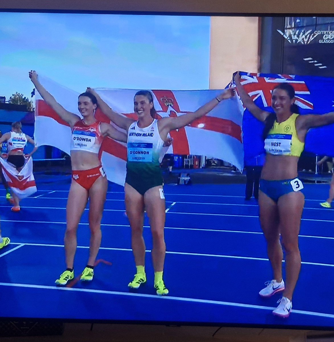 Cathal_Dennehy's tweet photo. Kate O'Connor in 2025/2026:

🥉European Indoors
🥈World Indoors
🥇World University Games
🥈World Championships
🥉World Indoors
🥇Commonwealth Games

Six championships, six medals.

Totals 6569 points to take Commonwealths gold, winning 5/7 events

Next up: Europeans, 14-15 August https://t.co/VjQjESzB6m