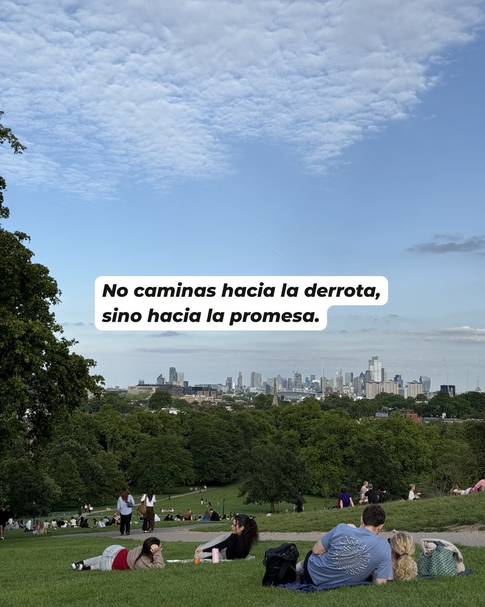 JoseDFdz01's tweet photo. Josué 1:9

"Escucha lo que te mando: Esfuérzate y sé valiente. No temas ni desmayes, que yo soy el Señor tu Dios, y estaré contigo por dondequiera que vayas." https://t.co/JfGkMsf2Lv