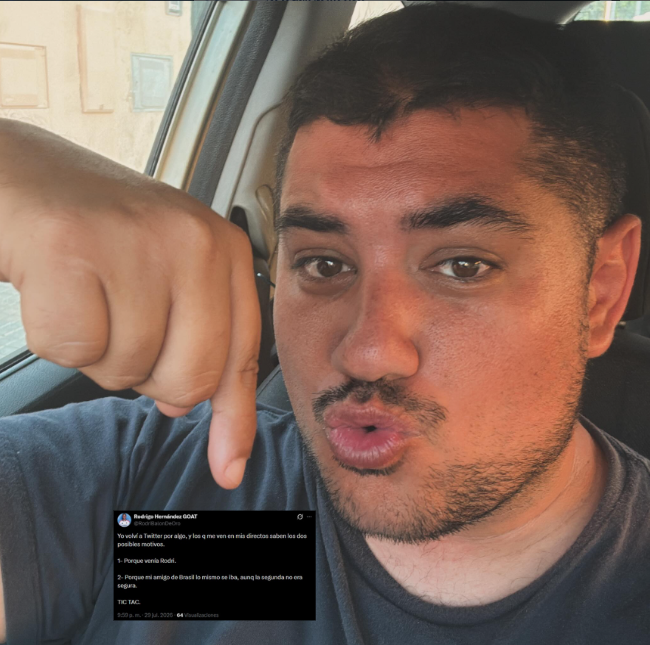 RodriBalonDeOro's tweet photo. Por si alguno me echaba de menos.

#WelcomeKoyotito #FaceReveal https://t.co/kn0dt3jVQg