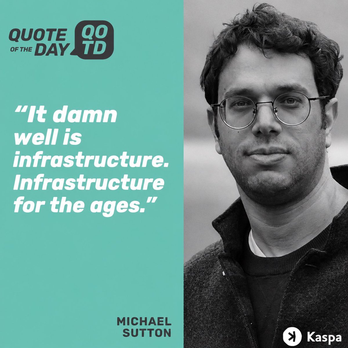 ScapeSquad's tweet photo. $KAS is what Bitcoin should've become.

Now, we have a golden ticket to the top.

Just support devs and ride the wave. https://t.co/K652uNypCn