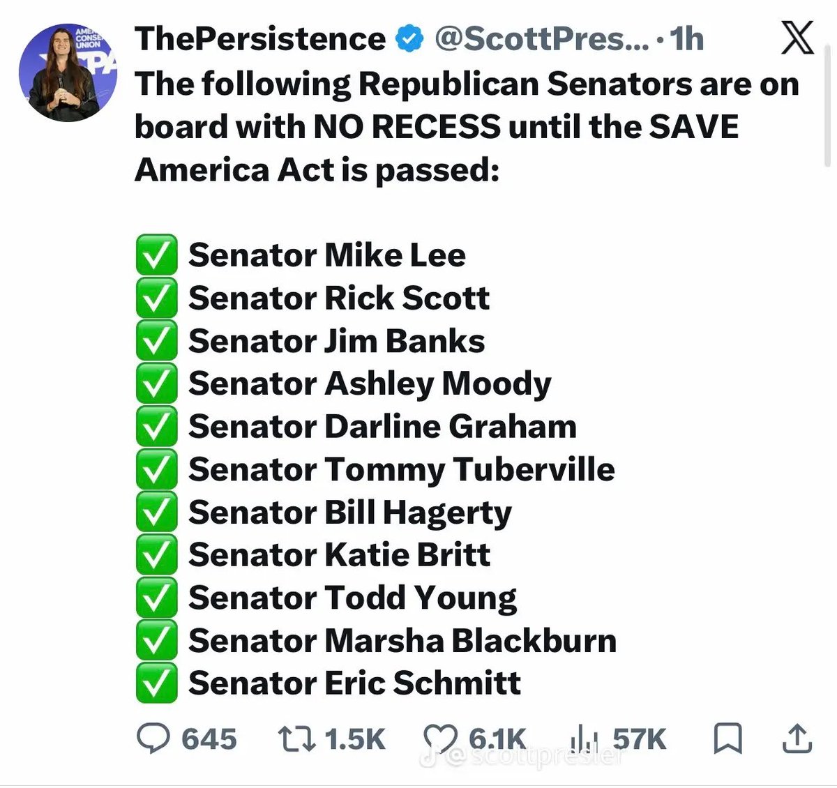 TrumpGirlLove's tweet photo. Thank you ,Scott🙏🇺🇸 https://t.co/E6PcZQ5cNv