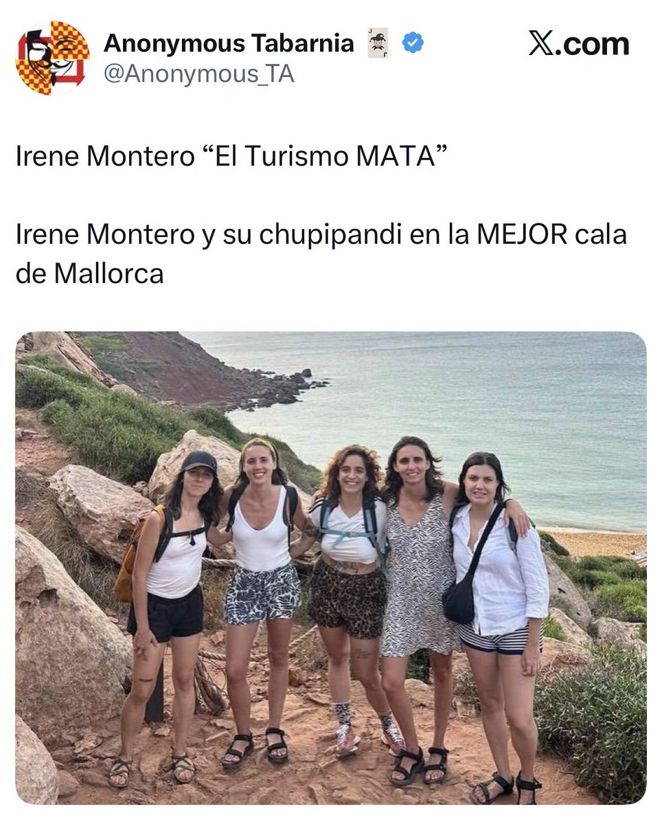 JMGJurado's tweet photo. Están haciendo exactamente el tipo de turismo que defendemos:
Un turismo de cercanía, en el que además aprovechan que tienen amigas que viven en ese territorio pudiendo evitar el uso de viviendas turísticas
 
No se defiende que no se haga turismo, sino que sea sostenible https://t.co/eP1sO3EPdC