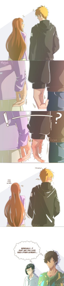 Ayu_San12's tweet photo. IchiHime off-camera 😆

#BLEACH #IchiHime #IchigoKurosaki #OrihimeInoue #黒崎一護 #井上織姫 #一織 #イチオリ https://t.co/ry1AlVdH3q
