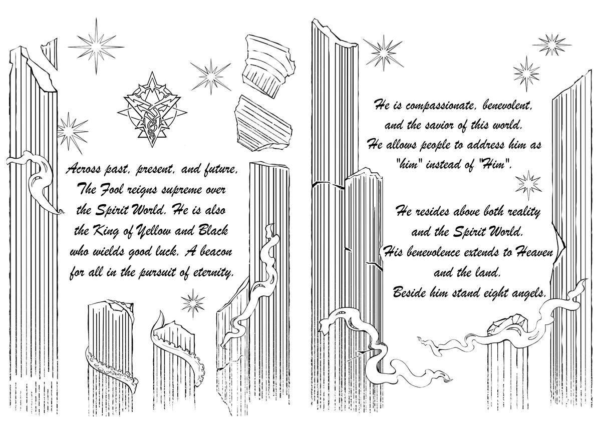 god_boo_master's tweet photo. #诡秘之主 #lotm

Fan version of the Fool's Bible!
Printable version in thread below https://t.co/JSXaeAO3cz