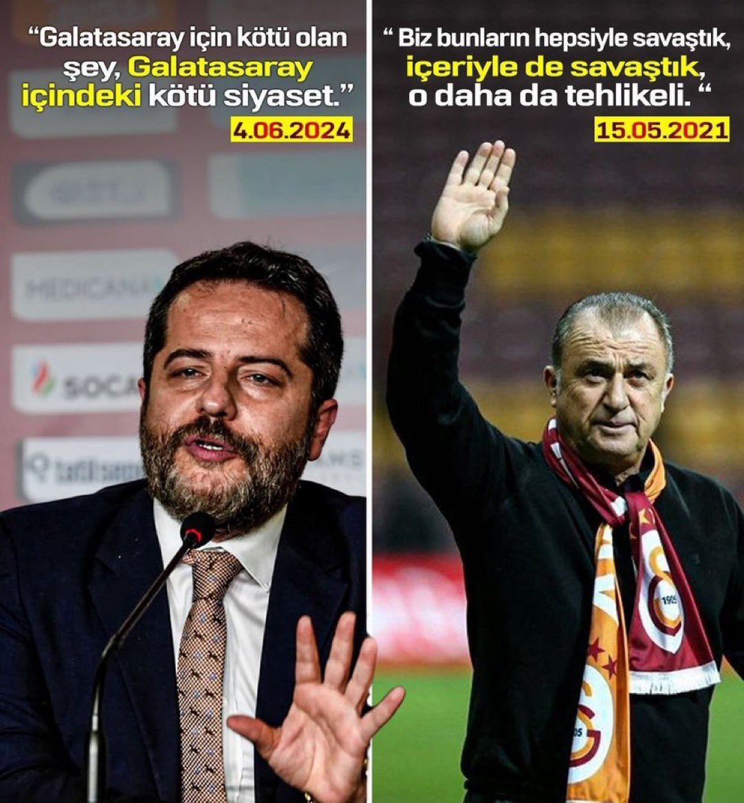 MuhendisSami's tweet photo. Galatasaray’ı Sadece Galatasaray’ı sevenler YÖNETMELİ ❤️💛
#DursunÖzbekİstifa https://t.co/GFJrQ691MZ