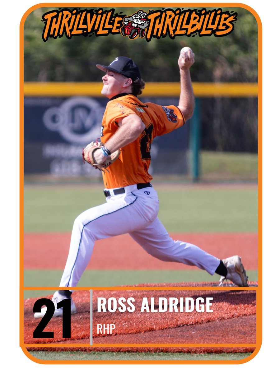 GoThrillbillies's tweet photo. Here are our players of the week for 7/21-7/26!

Pitcher: @RossAldridge6 

Hitter: @BauerlePierce 

Scan the QR code to take a look at their advanced stats! https://t.co/KdoF5Cu0xH
