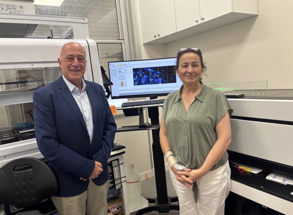 DanielBerliner's tweet photo. Mi entrevista.
Israel revoluciona la medicina personalizada y el tratamiento del cáncer con un laboratorio de organoides en el hospital Hadassah
Nota https://t.co/r7EsEZ1EVA

#cancer #organoides #Israel @Israel #Hadassah https://t.co/maiUlrkMkH