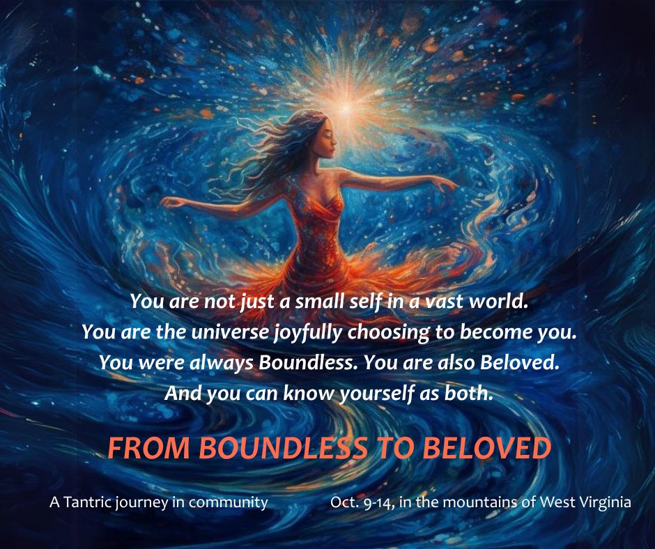 SarahFTaub's tweet photo. Registration is OPEN for FROM BOUNDLESS TO BELOVED, Oct. 9-14, West Virginia - https://t.co/YbDLk2wdk6 https://t.co/J4h11wpyNo