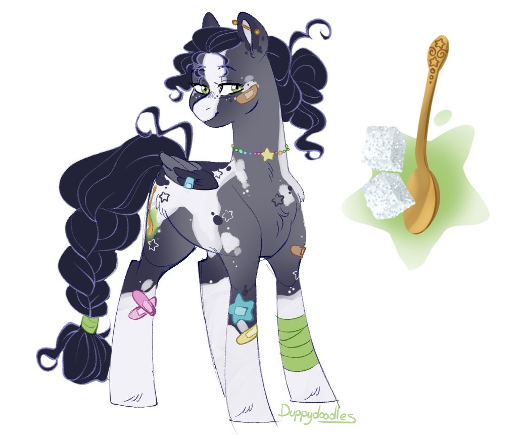 duppydoodles's tweet photo. @nettlemoth My latest ponysona!! Cuddlebug https://t.co/uzuoCPpjfN