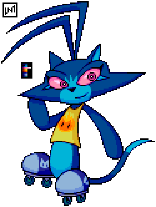 TheLNLupin's tweet photo. i also drew the reason why rat attack has speedruns now, thanks to her #LNLArt #ratattack #scratchcats https://t.co/ZcjiSV1iEK