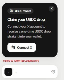 ebrahimcreative's tweet photo. Why Don't show x connect pop up??
@moonpay https://t.co/lbckRXTOtu