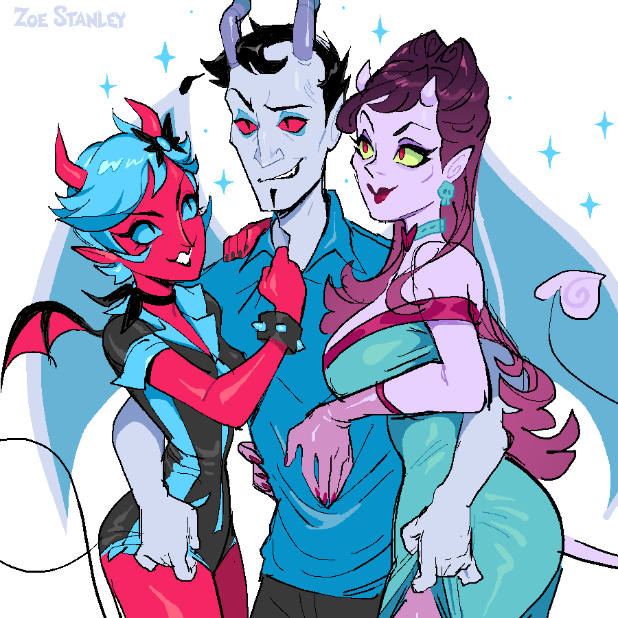 ZoeStanleyArts's tweet photo. Moronic prick with hot demonic chicks.
#VelvetGalaxyForce #OC https://t.co/DlE4xWN0Ms