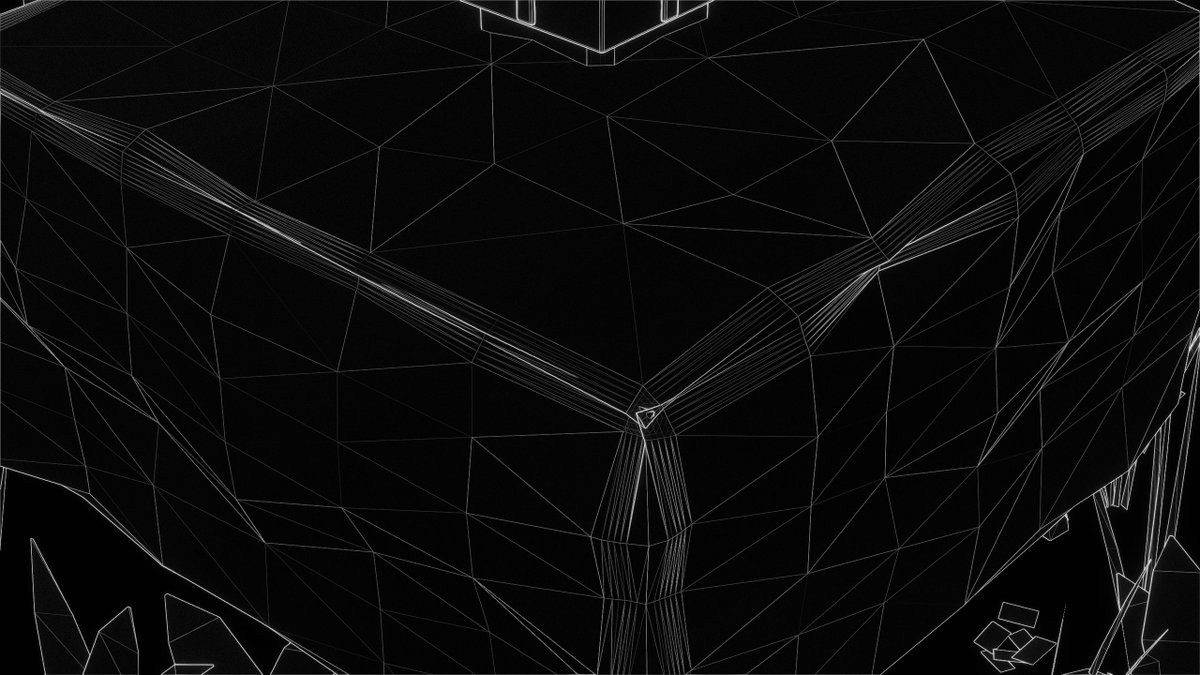 MyroDev's tweet photo. The tech is impressive, I don't think we can deny that, but there are multiple reasons why people usually call it AI slop.  

For instance, AI-generated meshes tend to have bad topology, the kind that makes editing or fixing issues extremely difficult, meshes I would even consider unusable. You really do not want to use those meshes in bigger projects as they have often too many polygons. The first mesh has overlapping  polygons in the corner, and it's a very small mesh, so it doesn't need to have so many polygons. The boat wasn't the worst, but I noticed topology issues at the bottom also. 

There are a few other things I could talk about from a technical standpoint, but another important point in world creation is optimization, and I really doubt the tech is far enough to handle those kind of things, like batching, atlasing, lod, occlusion, reducing overdraw etc.  

So, it's impressive, but not something I would use, and honestly, I enjoy playing around with Unity, so I don't want to prompt an AI and let it do the world-building for me. My latest world took me ~8 months, and I still enjoyed working on it, and once I released it, it really felt like I accomplished something. 

 (The mirror button in your world  doesn't seem to work?)