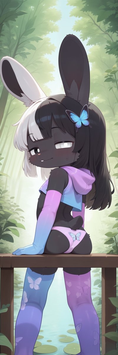 PixelPawSafe's tweet photo. out in nature, found a spot to relax on🦋 https://t.co/BC26Jhwwhq