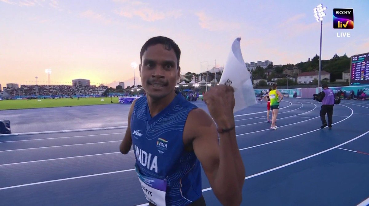 Anmolkakkar27's tweet photo. GOLD AND SILVER FOR INDIA AT THE PARA ATHLETICS MENS 100M T47 🔥🔥🔥🔥🔥🔥🥵🥵🥵🥵 https://t.co/y8ctwTvYIh