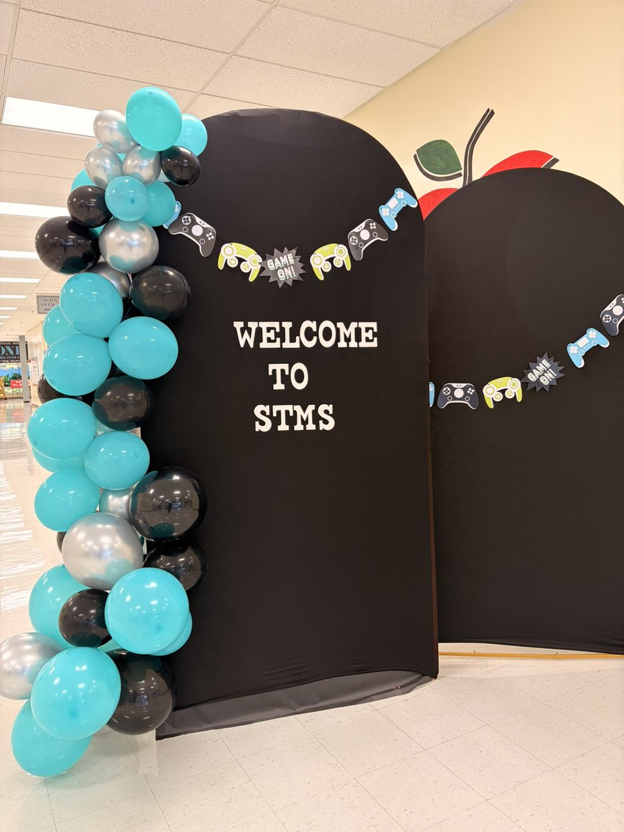 DelMMarrero's tweet photo. Camp Mustang was a hit ! 🐴🩵🩶🖤Today we welcomed our newest Mustangs as they explored campus, met new friends, and got a head start on an amazing middle school journey. We can’t wait to see all of our students succeed on the trail this year! #onthetrail #MustangPride #BackToSchool @BCPS_South @BCPSLeadership