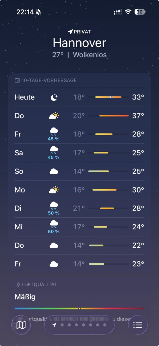 aiviloenhuk's tweet photo. @welt Zwei Tage heiß .... kommt Leute! Würden wir drei Wochen am Stück diese Temperaturen haben könnte man noch mal über eine News sprechen...aber zwei Tage https://t.co/Eb2yC4ian8