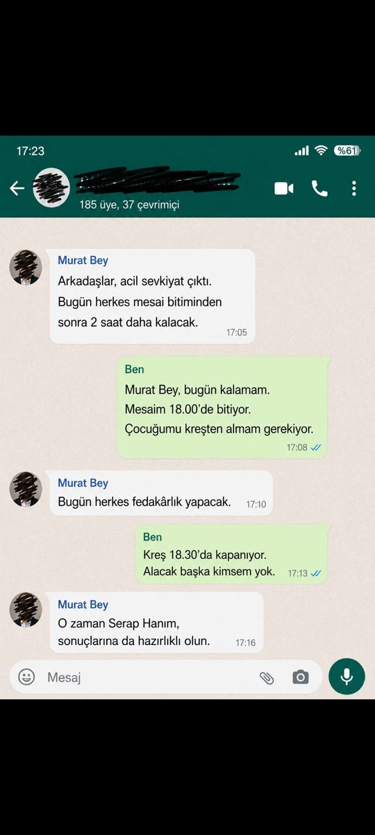 ZamHaberAjans's tweet photo. Bir çalışan ile Murat beyin mesai pazarlığı: https://t.co/Jq3SKpEJQX
