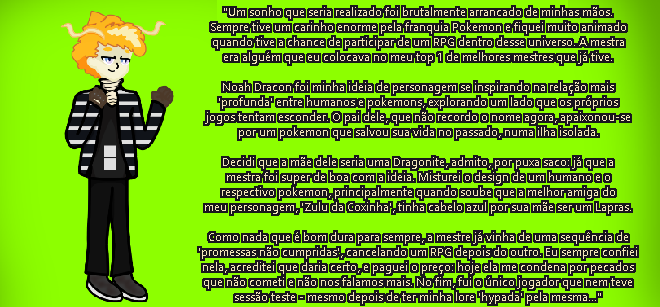 sEffocy's tweet photo. --- Newage | Noah Dracon ---
De um RPG de Pokemon fracassado de uma mestra fracassada, um dos meus personagens que foi "abortado" durante a gestação...
Arte "Única":
#RPG #pokemon #escritacriativa #arte https://t.co/DApIjRQIgg