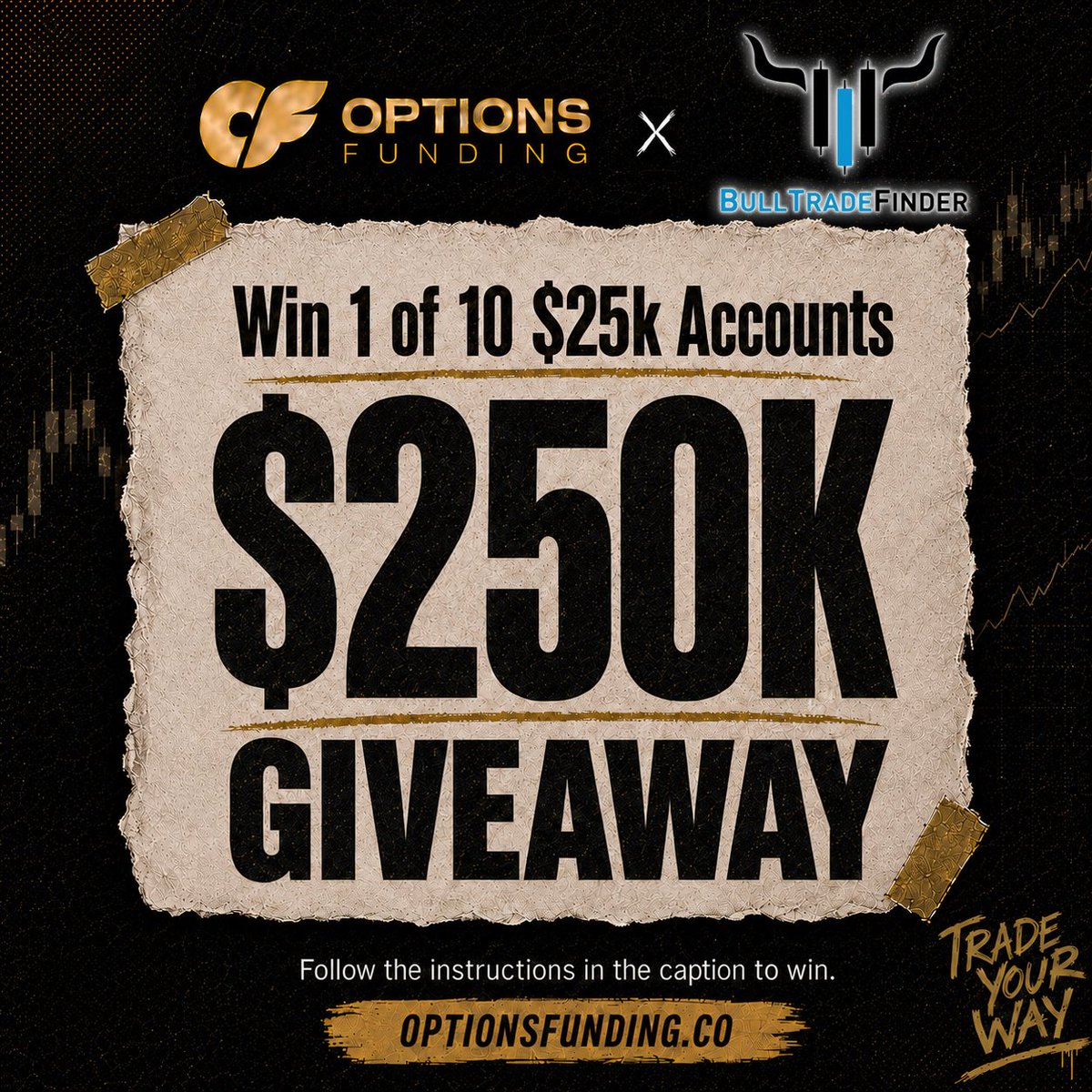 BullTradeFinder's tweet photo. 🚨 5 Account Giveaway For Options Prop Firm! 🚨

👉🏼Follow @VoltickIO 
👉🏼Follow @OptionsFunding_ 
👉🏼Like/Retweet This Post ❤️

Drawing at 4PM EST TODAY. 

Be ready! https://t.co/QiSZLxmysA