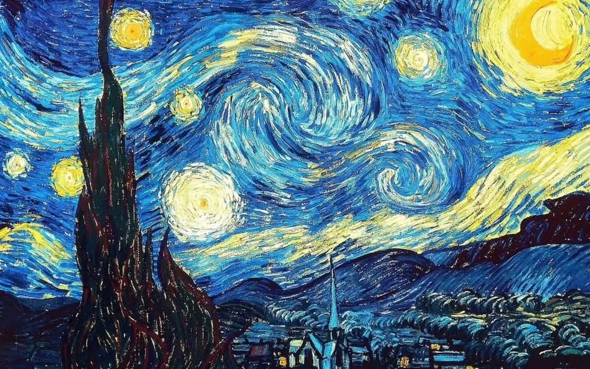PacoCampagna's tweet photo. Il 29 luglio 1890 moriva il pittore olandese Vincent van Gogh.

Ed io non posso fare altro che ricordarlo, e al tempo stesso augurarvi una buona notte, con una delle sue opere più amate: "Notte stellata".

Capolavoro immortale 🌹❤ https://t.co/uuOaeqiK6L
